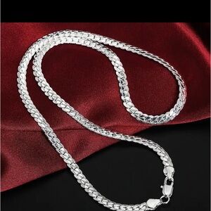 925 Sterling Silver Chain Necklace 20 Inch - Elegant Jewelry